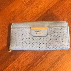 Guess wallet - zip closure. Like new!